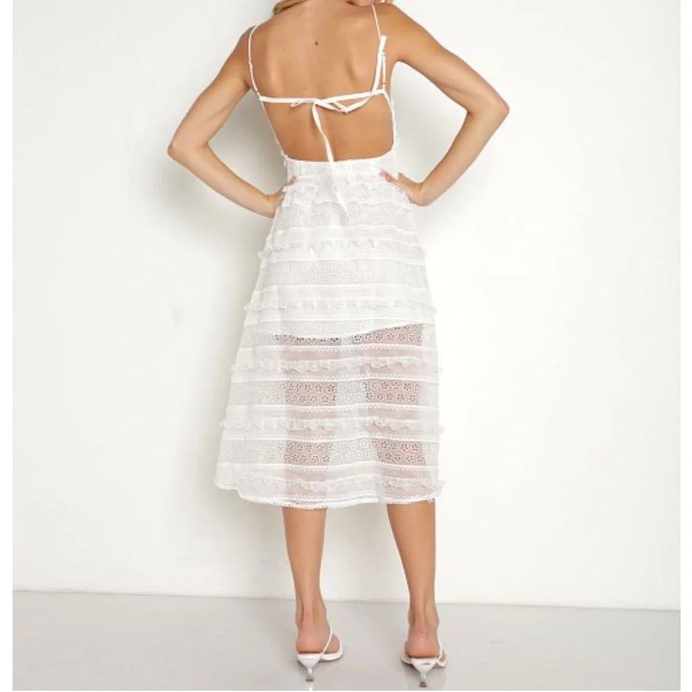 For Love & Lemons Cameron Midi Dress - Picture 2 of 4